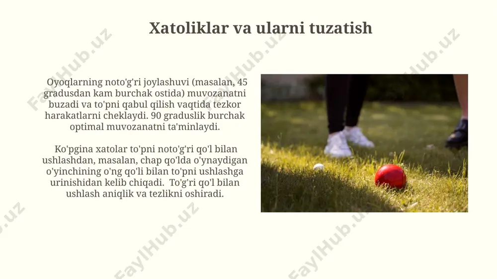 to’pni yerga urib olib yurish texnikasi - Page 4