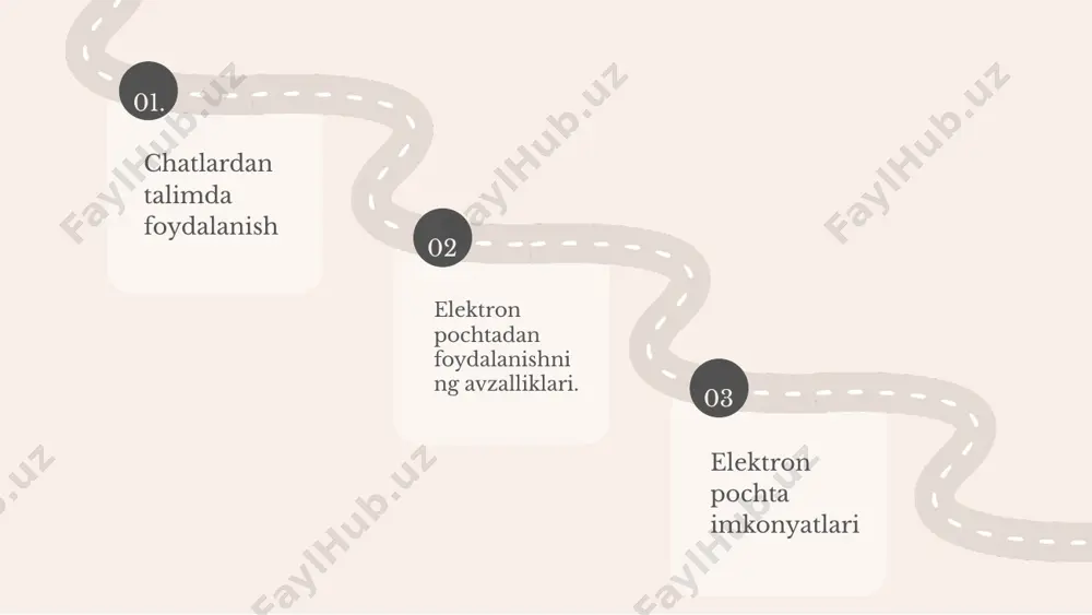 i rag'batlantirish o'quvchilarga mukofotlar va rag'batlar berish, ularni yanada faol qilishga yordam beradi. o'qituvchi va o'quvchilar o'rtasidagi aloqa o'zaro fikr almashish uchun ochiq va samimiy muhit yaratish muhim. mavzuni qisqa va aniq bayon etish o'qitish jarayonida asosiy fikrlarni aniq ifodalash kerak. photo by luca bravo on unsplash 02. 04. 01. 03. chatlardan foydalanishning ahamiyati o'qitishda chatlar talabalar o'rtasida muloqotni rivojlantirishda muhim rol o'ynaydi. chatlar tezkor aloqa orqali bilimlarni samarali o'zlashtirishni ta'minlaydi. o'qituvchilar uchun maslahat va resurslarga tez kirish imkonini beradi. o'qitish jarayonini interaktiv va qiziqarli qiladi. chatlar orqali ta'lim jarayoni muloqot o'rnatish o'quvchilar bilan samarali muloqot o'rnatish, dars davomida interaktivlikni ta'minlaydi. resurs va ma'lumot almashish resurslar va ma'lumotlarni almashish, o'quvchilarni bir-biriga yordam berishiga imkon yaratadi. fikr almashish o'qituvchilar va talabalar o'rtasida fikr almashish, o'qish jarayonini rivojlantiradi. natijalarni baholash o'qish natijalarini baholash va muhokama qilish, o'quvchilarning yutuqlarini aniqlashga yordam beradi. 1 2 3 4 chatlardan talimi foydalanish o'qituvchilarning interaktivligi chatlar o'qituvchilarga …