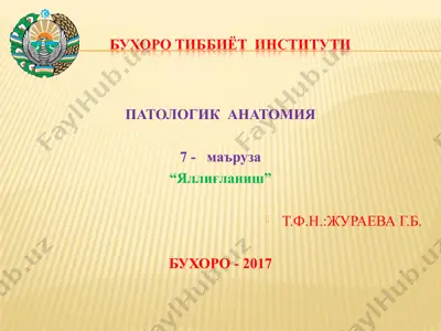 patologik anatomiya — PPT