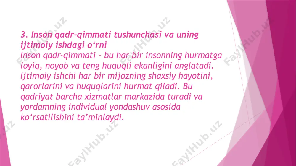 ijtimoiy ishning asosiy qadriyatlari - Page 4