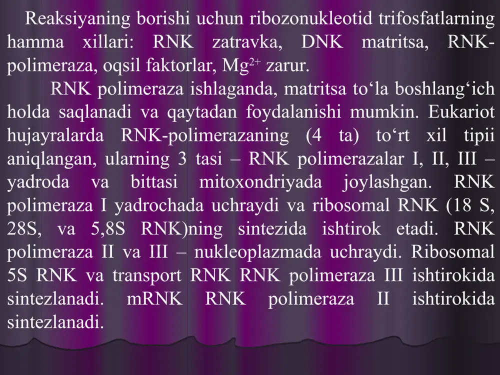 transkripsiya va rnk protsessingi - Page 5