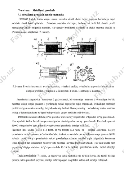 metallarni presslash — PDF