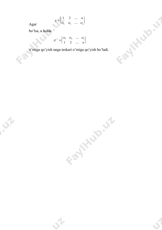 o’rniga qo’yishlar (algebra) - Page 4