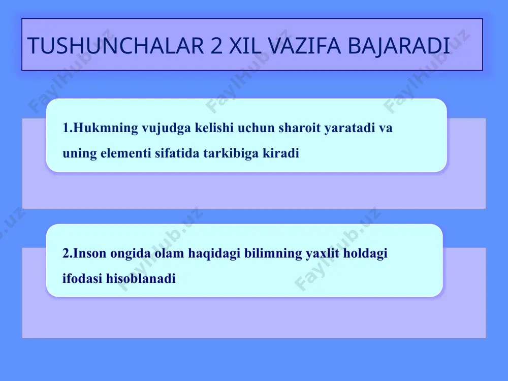 tushuncha va uning mantiqiy usullari - Page 4