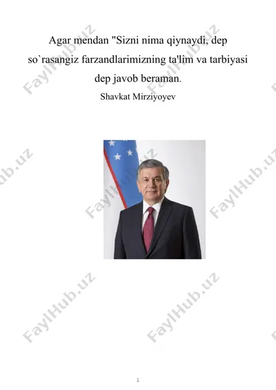 sharq mutafakkirlarining ta'lim-tarbiyaga oid pedagogik qarashlari — DOCX