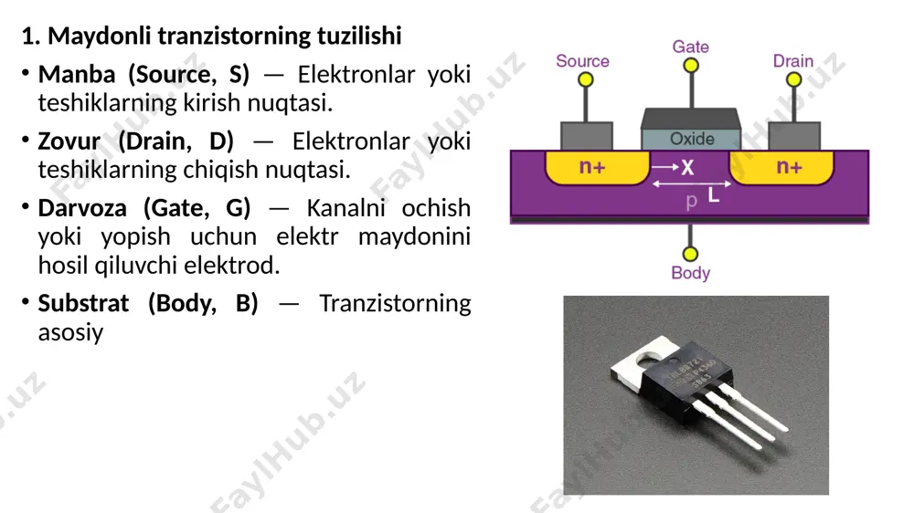 ik materiallar o‘rnatiladi. bu jarayonlarni texnologik miqyosga 7nm, 5nm, 3nm qarab optimallashtirish — zamonaviy mikroprotsessorlarni yaratishning eng asosiy vazifalaridan biridir. image1.jpeg image2.jpeg image3.png image4.png image5.png image6.jpeg image7.jpeg image8.png image9.png image10.png print