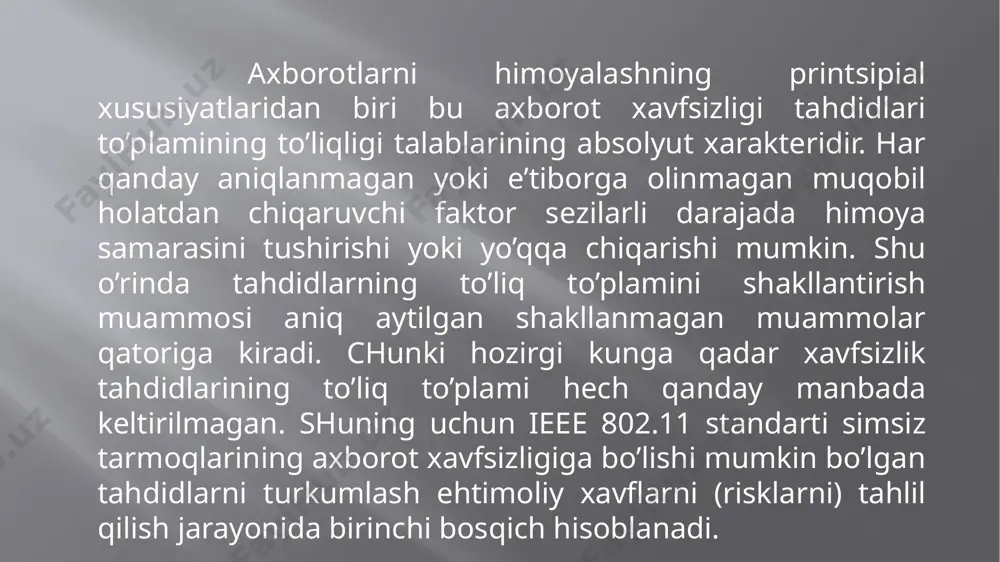 axborot tizimlari xavfsizligiga tahdidlar - Page 3