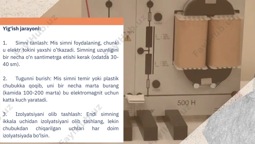 eng oddiy elektromagnitni yig‘ish va uni ishlashini o‘rganish - Page 4