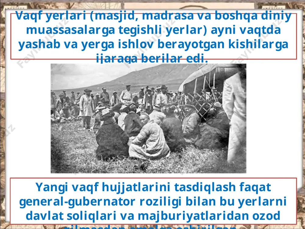 turkiston o‘lkasida rossiya imperiyasining yer-suv siyosati 9 -sinf - Page 4