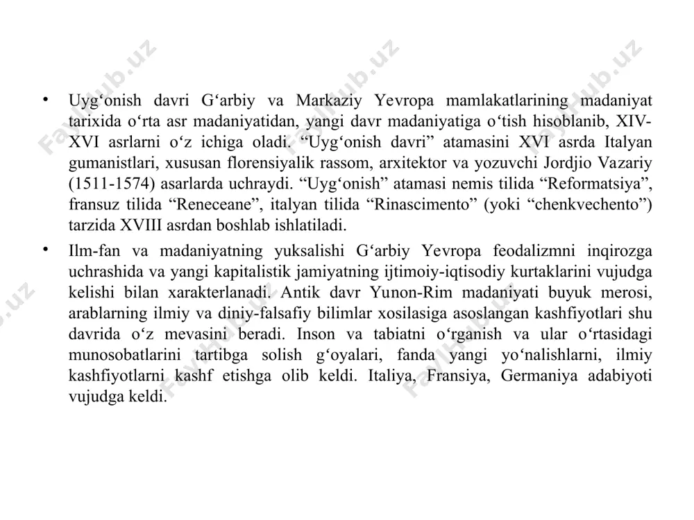 h imkoniyatiga ega boʻladi. erasmus turin universitetini bitirgach, ilohiyot boʻyicha faxriy doktor unvoniga sazovor boʻlgan. rim papasi erasmusga alohida iltifot belgisi sifatida unga oʻzi yashagan har bir mamlakatning urf-odatlariga muvofiq turmush tarzi olib borish va kiyinishiga ruxsat bergan. angliyaga keyingi safari davrida mashhur “ahmoqga maqtov” satirasini yozgan. oksford va kembrij universitetlari unga professor unvonini taklif qilishganda, erasmus kembrij universitetini tanlab, u yerda bir necha yil davomida talabalarga yunon tili boʻyicha hamda diniy taʻlimotlardan maʻruzalar oʻqigan erkinlikni sevuvchi qarashlari bilan butun yevropa shon-shuhratini qozongan erasmus reformatsiyani qabul qilmadi va umrining oxirida martin lyuter bilan iroda erkinligi taʻlimoti (koʻpchilik protestantlar shubha ostiga qoʻygan) boʻyicha keskin bahslashdi. erasmus pedagogikasining asosiy gʻoyalari inson aqlli boʻlib tugʻimaydi, balki taʻlim orqali tarbiyalanadi; inson inson qiladigan narsa uning aqlidir; inson iroda erkinligiga ega va faqat shu sababdan uning axloqiy va huquqiy javobgarligi mavjud; har qanday zoʻravonlik va urushlarga qarshi boʻling; bola tugʻilgandan boshlab toʻgʻri tarbiyalanishi kerak. ota-onalar …