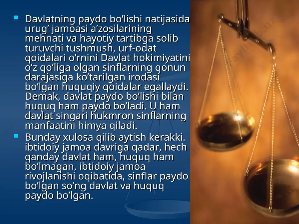 davlat va huquq nazariyasining asoslari - Page 4