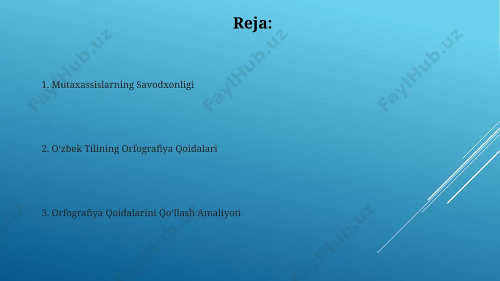 ri 2023-yilgi tadqiqotlarda aniqlangan. 1940-yillardagi imlo islohotlaridan keyin otlarning imlosida bir qancha o‘zgarishlar yuz berdi, masalan, ba’zi qo‘shimchalarning yozilishi soddalashtirildi. ixtisoslashgan sohalarda imlo to'g'riligini ta'minlash davlat standartlari bo'yicha 2023 yilda nashr etilgan 10 ta qo'llanmadan foydalanib, imlo xatolarini aniqlash va tuzatish bo'yicha amaliy ko'nikmalarni oshirish, mutaxassislar uchun juda muhim ahamiyatga ega. samarqand va buxoro kabi shaharlardagi oliy o'quv yurtlarida o'qitiladigan 5 ta asosiy imlo qoidasini mutaxassislar yaxshi o'zlashtirishlari, yozma nutq madaniyatini yuksaltirishga hissa qo'shadi. o'zbek tilida qo'llaniladigan imlo istisnolari ba’zi geografik nomlarning yozilishi, masalan, “qashqadaryo” soʻzining “sh” harfi bilan yozilishi, imlo qoidalarining 2-boʻlimida koʻrsatilgan umumiy qoidalarga mos kelmaydi, bu istisno sifatida belgilangan. raqamlar bilan ifodalangan yillar (masalan, 1991-yil) yozilishidagi istisnolar, ularning soʻz tarkibida ishtirok etishiga qarab, imlo qoidalarining 3-ilovasida batafsil bayon etilgan va buxoro viloyati misolida koʻrib chiqilgan. so'zlarning morfologik tuzilishi va imlosi to'liqsiz so'zlarning (qisqartmalar) imlosi va morfologik xususiyatlari, ayniqsa toshkentdagi lingvistika instituti tomonidan 50 dan ortiq tadqiqotlarda o'rganilgan …