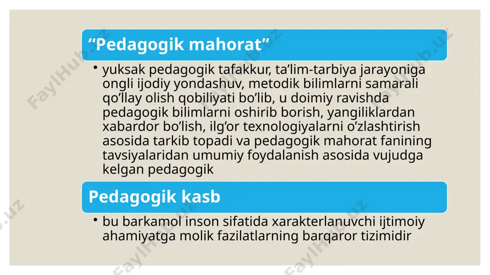 o'qituvchilik kasbi haqida tushuncha - Page 5