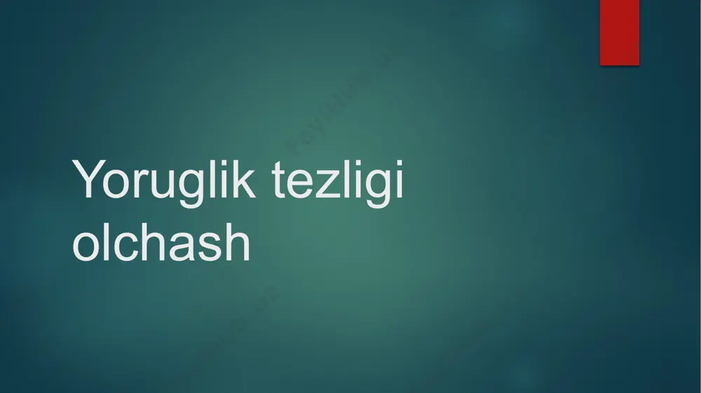 yoruglik tezligi - Page 2