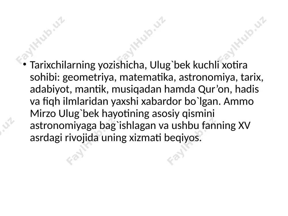 mirzo ulug’bekning geografiya faniga qo’shgan hissasi - Page 4