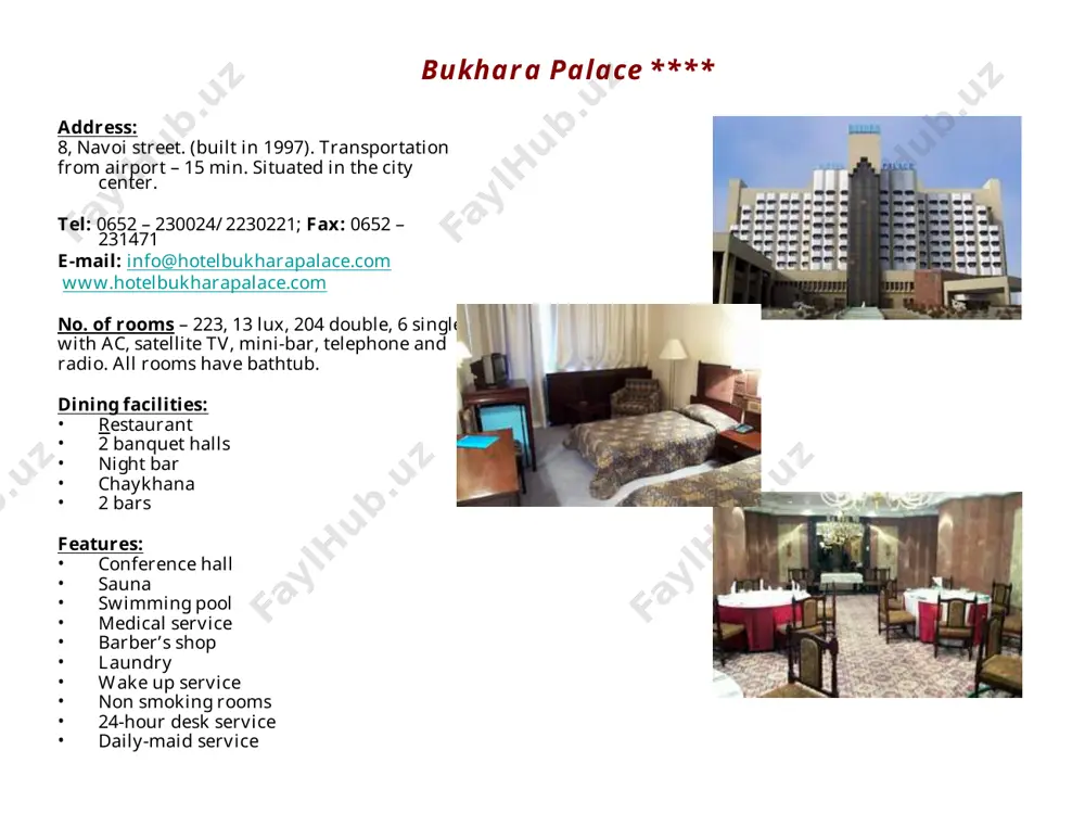 hotel in uzbekistan - Page 5