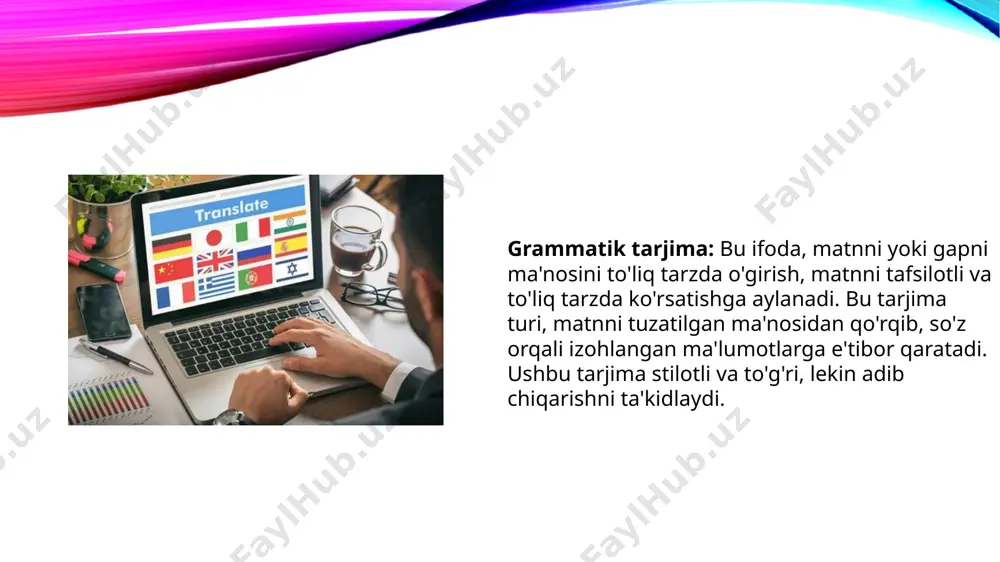 grammatik tarjima va uslubiy tarjima - Page 3