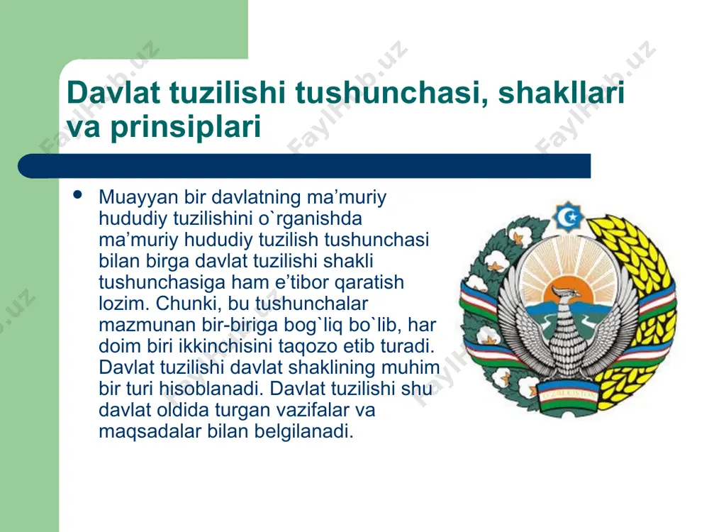 o`zbеkistоn rеspublikasining davlat tuzilishi va ma’muriy-hududiy bo`linishi - Page 4