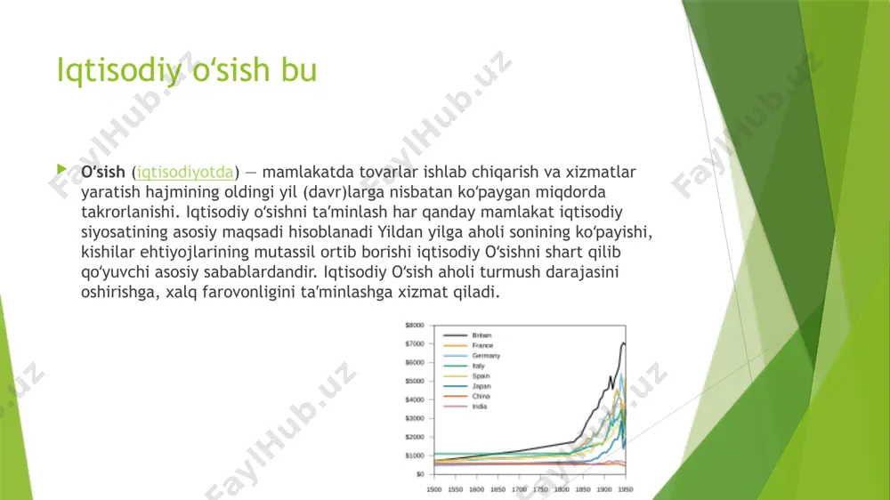 raqalpog‘istonda iqtisodiy o‘sish mamlakat hududlari bo‘yicha o‘rtacha ko‘rsatkichdan yuqori qiymatlarni qayd etgan. qolgan 6 hudud mo‘’tadil rivojlanish darajalari bilan ajralib turadi. iqtisodiyoti asosiy tarmog‘i qishloq xo‘jaligi bo‘lgan namangan, jizzax, xorazm, farg‘ona viloyatlari va qoraqalpog‘istonda iqtisodiy o‘sish bilan bir qatorda mehnat unumdorligi hamda aholi bandlik darajasi ortishi kuzatilgan. bu hududlarda iqtisodiyotni rivojlantirish yangi ishlab chiqarish quvvatlarini (yoqilg‘i-energetika, elektrotexnika, farmatsevtika sanoati, xizmat ko‘rsatish, qurilish) joriy etish va samarali ish o‘rinlarini yaratish orqali amalga oshirilganidan dalolat beradi. toshkent va navoiy viloyatlari kabi yuqori salohiyatli hududlarda iqtisodiy o‘sish asosan hududlar raqobatbardosh ustunliklarini (metallurgiya, yoqilg‘i-energetika kompleksi) shakllantiruvchi mavjud bazaviy ishlab chiqarishlar rivojlanishi hisobiga ro‘y bergan. ushbu hududlar yuqori samarali faoliyat turlari - xizmat ko‘rsatish va sanoat sohalariga ixtisoslashgani bilan ajralib turadi. iqtisodiy o‘sish nisbatan past darajalari aholi zich joylashgan andijon va qashqadaryo viloyatlarida kuzatilgan. ushbu holat 2019-2021 yillarda butun dunyoda sodir bo‘lgan beqaror vaziyat sababli ishlab chiqarish biroz pasayishi (masalan, avtomobilsozlik va neft-kimyo sanoati, qurilish) …