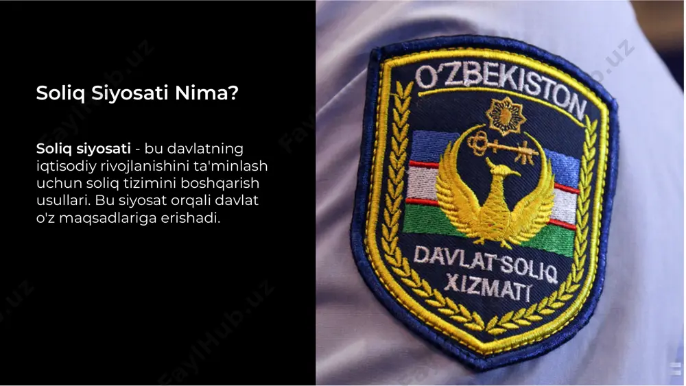 soliq siyosati va uning iqtisodiy o'sishga ta'siri - Page 3