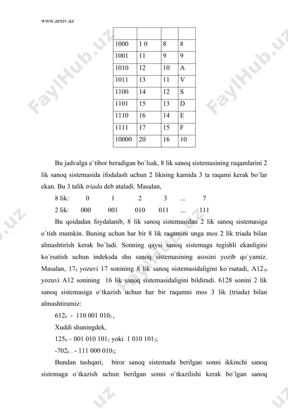 sanoq sistemalari - Page 4