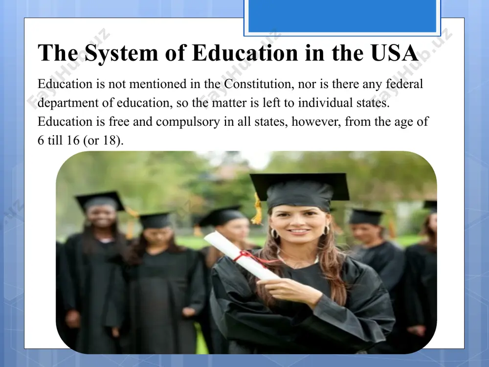 nd consists of several levels of state and private educational establishments: infant schools, elementary (or primary) schools, comprehensive schools, colleges and academies. education in kazakhstan the constitution prohibits any discrimination on the basis of language or ethnicity and guarantees equal rights in education regardless of nationality. children start school at the age of 7 and finish at 17. as a rule a child attends the school, located in the neighborhood. the first stage of education in kazakhstan is elementary (or primary) school for grades one through four. the second is secondary school for middle grades from five through nine. upon graduation from secondary school students are given the choice of either continuing to attend the same school (high school -senior grades 10-11) or entering a vocational or technical school. to be admitted to the institute one has to pass a series of oral or written tests. students may get free-of-charge …