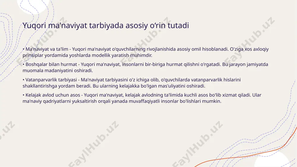 tarbiya usullari va turlari, uning shaxs shakllanishida tutgan o‘rni - Page 5