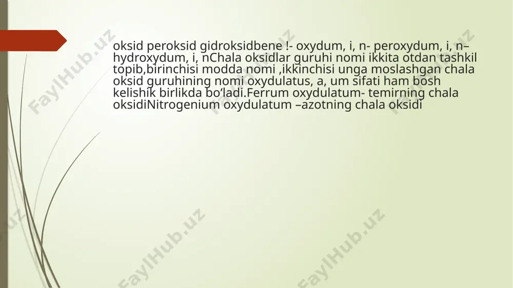 oksidlar va tuzlar - Page 5