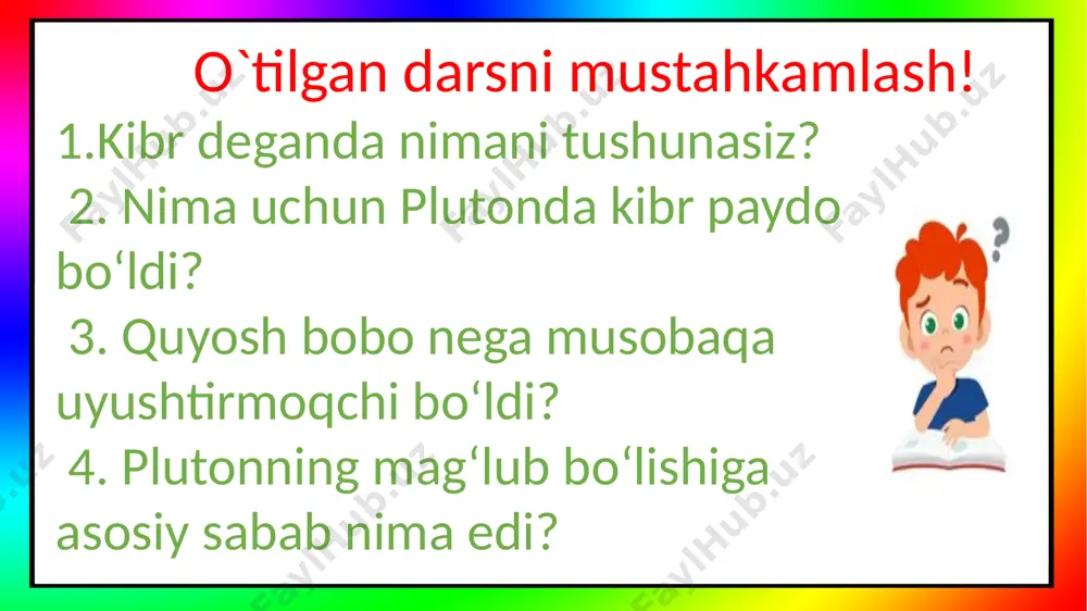 quyoshning bolalari matniasosi dastur talablari - Page 4