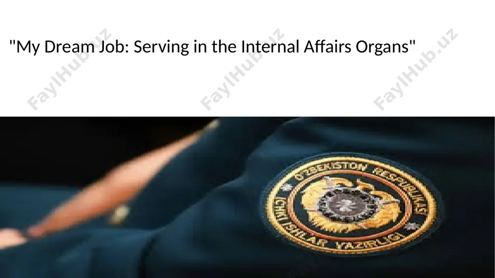 "my dream job: serving in the internal affairs organs" - Page 2
