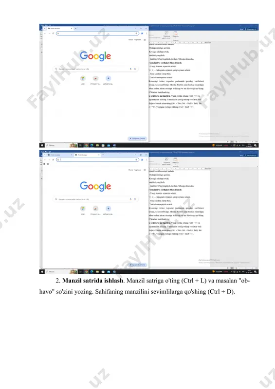 media ma'lumotlar va windowsda tezkor tugmalar - Page 5
