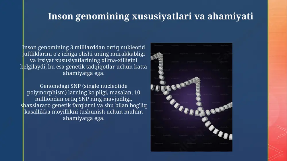 dnk molekulasining genetik axborotni va irsiy belgilarni saqlashdagi òrni - Page 3