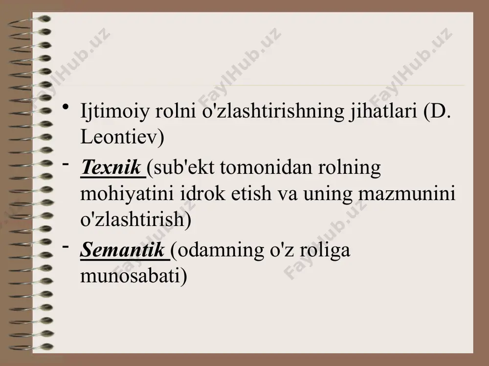 ijtimoiy rollar va kutuvlar - Page 5