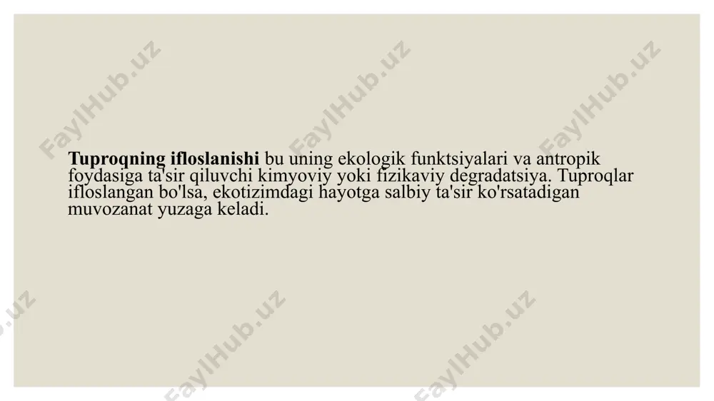 tuproqlarning hozirgi ifloslanish holati - Page 4