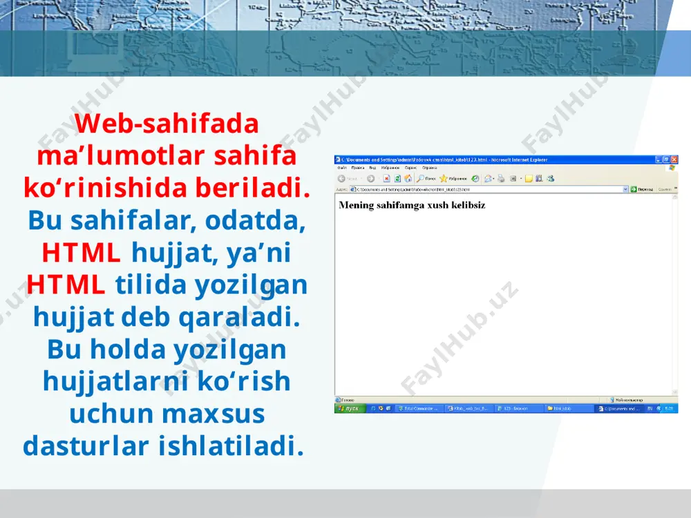 veb - saxifa yaratish texnologiyalari - Page 5