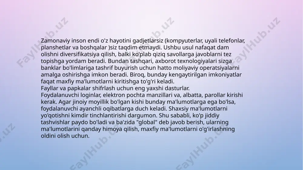 oyihani yopiq. bu yoki signalni boshdan kechirish shart emas, chunki trucrypt dasturining buyuk vorisi asl ochiq manbaga ega bo'lgan yangi veracrrryppt mahsulotiga aylandi. verakryptni ishlab chiqishda truarrrt kodi aniqlangan, uni yaxshilash, obodonlashtirish, shifrlash sifati sezilarli darajada yaxshilandi. xususan, asosiy avlodni paroldan sezilarli yaxshilanish mavjud. bundan tashqari, nafaqat shaxsiy hujjatlarni emas, balki to'liq qattiq diskni emas, balki ularni osonlashtiradigan foydalanuvchilar bunday manipulyatsiyani osongina bajarishi mumkin. bunday holda, dasturchilar qattiq disklarning mutlaqo boshqa shifrlash rejimini joriy etishdi. xususan, cbc o'rniga xts tomonidan ishlatilgan. bunday o'zgarish sektorning raqami va tomir ichiga birlashtirilgan holda anketka qo'shilishida shifrlaydi. e'tiboringizni ushbu yaxshilangan versiyasini ko'rib chiqishga undash uchun shoshiling. ayni paytda, ularning harakati shifrlangan ma'lumotlarga qaratilgan bir nechta dasturlarni yuklab olish va boshlash mumkin. agar siz barcha ruxsatsiz shaxslarga barcha ruxsatsiz shaxslarga kirishni istasangiz, kompyuteringiz va olinadigan ommaviy axborot vositalarida papkalar va fayllarga kirishni o'chirmoqchi bo'lsangiz, unda siz ajoyib anvide lock papke dasturidan foydalanishingiz mumkin. ushbu kichik …