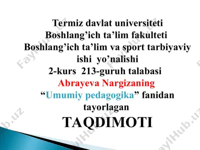 pedagogika tarixi — PPT