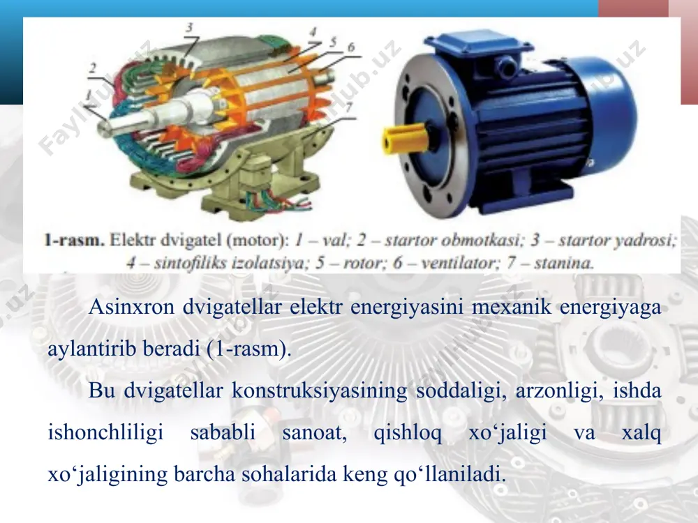47-48-mavzu elektr dvigatellar (motorlar). batareyalar va ularning turlari 5-sinf - Page 3