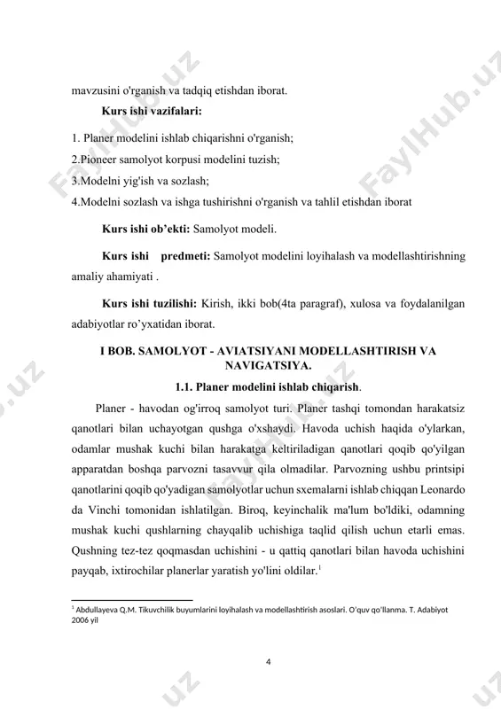 r amortizator yoki motorli buyum yordamida ishga tushiriladi. yana ilg'or usul - bu planerni samolyotda tortib olish. samolyot unga kabel orqali ulangan planer tomonidan tortiladi; oldindan belgilangan balandlikka erishgandan so'ng, planer ilgagini yechib, erkin parvozga o'tadi. ba'zan, agar samolyot zarur quvvatga ega bo'lsa, u ikki yoki uch yoki undan ortiq planerlarni tortib oladi. birinchi rus planer uchuvchilaridan biri moskva oliy texnik maktabi talabasi a. n. tupolev, keyinchalik akademik, uch karra sotsialistik mehnat qahramoni, samolyotlarning bosh konstruktori. 1923 yildan boshlab feodosiya (hozirgi planerskoye qishlog'i) yaqinida planer uchuvchilarning butunittifoq yig'ilishlari o'tkazila boshlandi. 1930 yildagi ettinchi planer mitingida uchuvchi v. d. stepanchonok birinchi marta planerda "o'lik halqa" ni amalga oshirdi. ushbu sk-3 "qizil yulduz" planerini raketa va kosmik texnologiyalarning bo'lajak dizayneri s.p. korolev yaratgan. parvoz nafaqat aviatsiya sporti turlaridan biri, balki uchuvchilarni tayyorlash vositasidir. ko'plab taniqli uchuvchilar aviatsiyadagi sayohatlarini planer parvozlari bilan boshladilar. sovet planer sportchilari bir necha bor ko'plab xalqaro musobaqalarda g'olib …