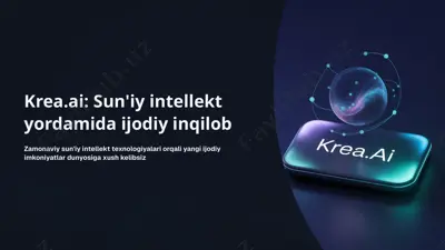 krea.ai: sun'iy intellekt yordamida ijodiy inqilob — PPTX