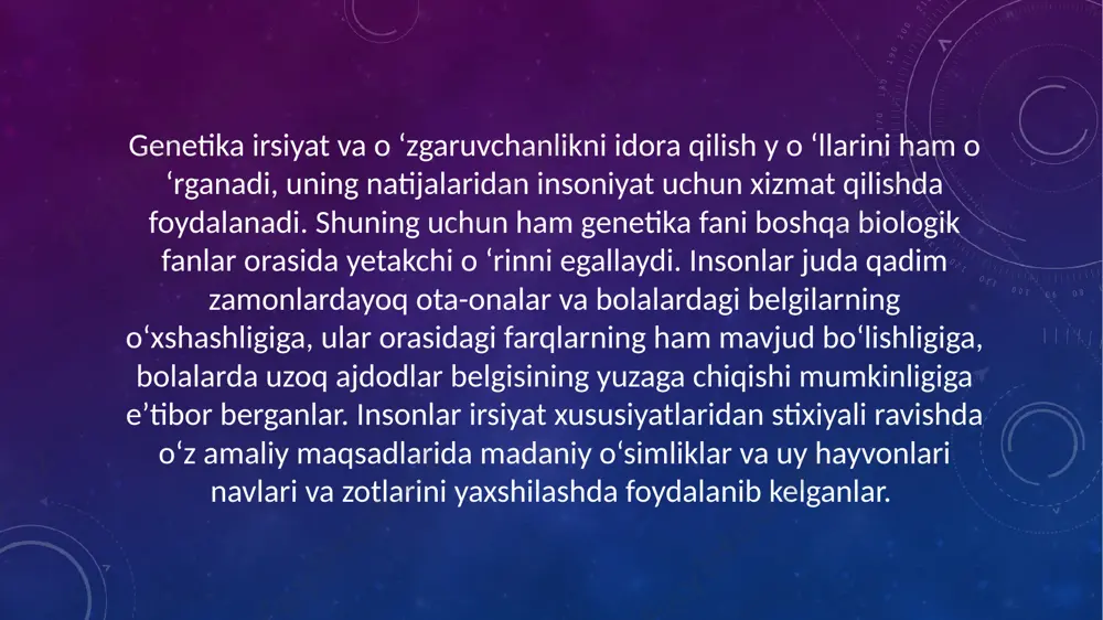 genetika va muhitni tahlil qilish - Page 5