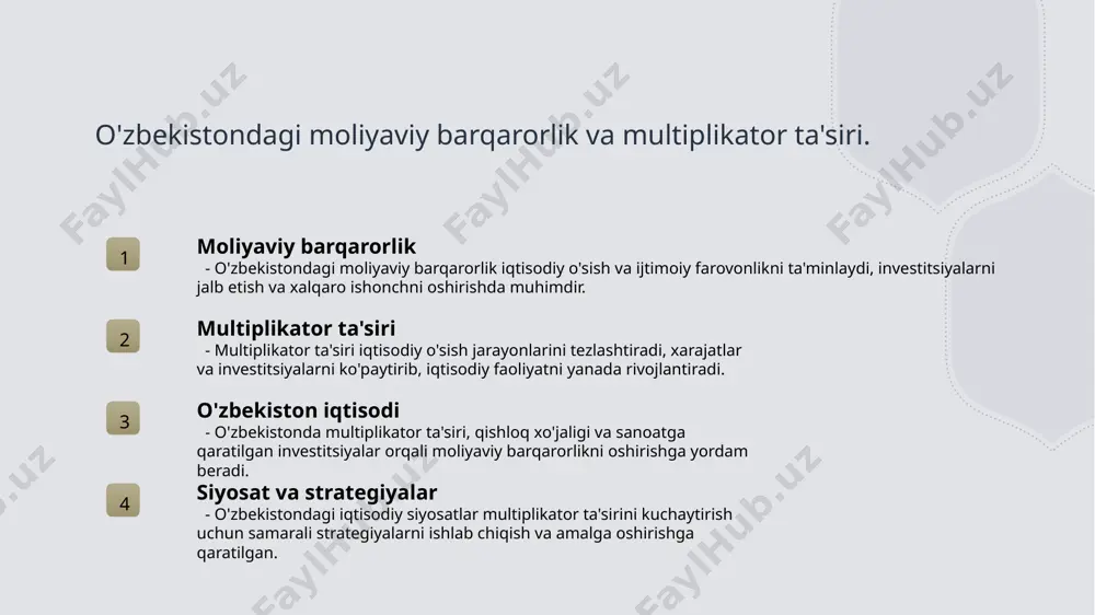 moliyaviy barqarorlikni taʼminlashda multiplikator koeffitsienti - Page 5
