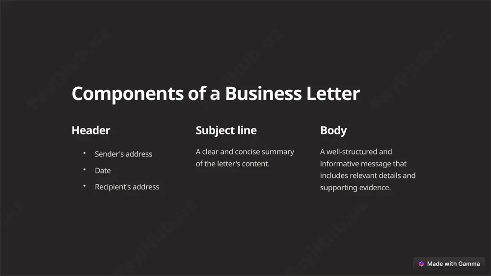 business letters - Page 4