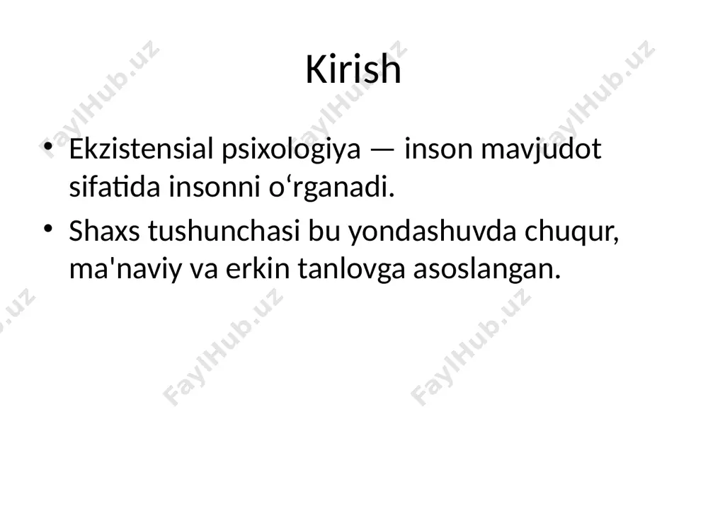 ekzistensial psixologiyada shaxs - Page 2