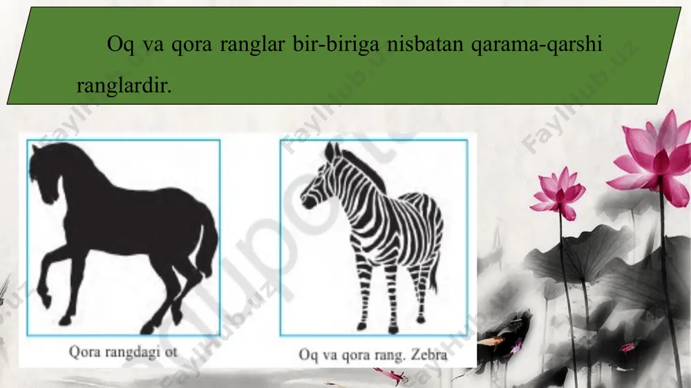 oq va qora ranglardan grafik rasm ishlash 5 - sinf - Page 4