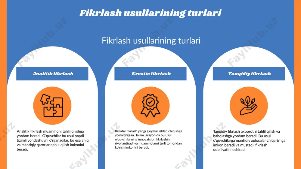 osabatlari va hissiy holatlari bilan chambarchas bog'liqdir. tahlil qilinayotgan ko'nikmalar orasida guruhda ishlash, muammolarni hal qilish va hissiy intellektni rivojlantirish kiradi. bunday ko'nikmalar talim oluvchilarni yanada kuchliroq va ijtimoiy jihatdan mos keltiradi. o'ziga xos xususiyatlar ta'lim jarayoniga ijobiy ta'sir ko'rsatishi mumkin. masalan, o'z-o'zini anglash va o'z qobiliyatlariga ishonish, talim oluvchilarning muvaffaqiyatini oshiradi. o'ziga xos xususiyatlarni qo'llab-quvvatlash uchun mentorlik, individual yondashuvlar va ijtimoiy tarmoqlardan foydalanish kabi usullar muhim ahamiyatga ega. talim oluvchilarning shaxsiy rivojlanishi ta'lim jarayonida shaxsiy rivojlanish ijtimoiy va emotsional rivojlanish o'ziga xos xususiyatlar ta'siri talim jarayonida o'ziga xos xususiyatlar o'ziga xos xususiyatlar va turlari o'ziga xos xususiyatlarning ta'limdagi roli misollar orqali o'ziga xos xususiyatlar tahlili photo by altumcode on unsplash photo by altumcode on unsplash photo by altumcode on unsplash o'ziga xos xususiyatlar va muvaffaqiyat omillari muvaffaqiyatli ta'lim oluvchilar xususiyatlari muvaffaqiyatli ta'lim oluvchilar ko'plab o'ziga xos xususiyatlarga ega. ular orasida mustahkam motivatsiya va o'z-o'zini nazorat qilish mavjud. statistik ma'lumotlarga …