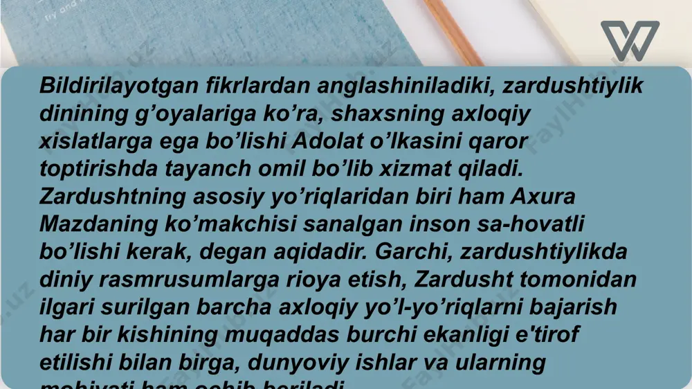 avestodagi pedagogik qarashlar - Page 5