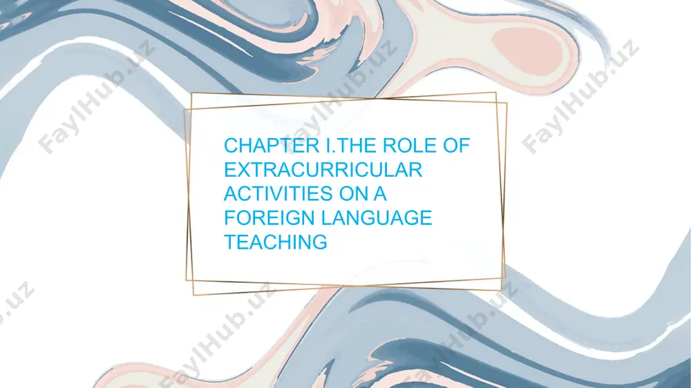 kurs ishi “extracurricular work on a foreign language” - Page 5