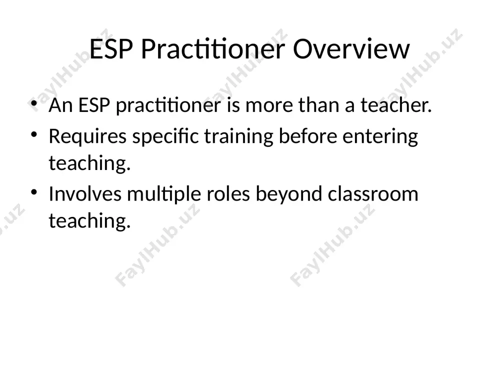 conducting esp classes - Page 2
