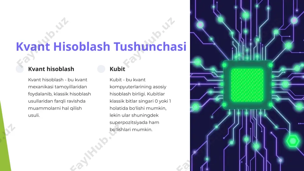 kvant kompyuterlar va ularning raqamli tizimlarda qo'llanilishi - Page 5